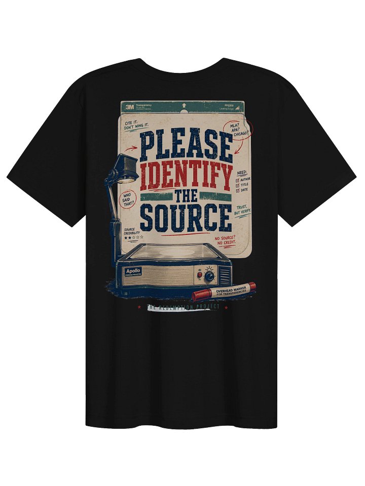 Please Identify the Source T-Shirt product image (4)