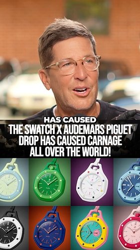 We react to the utter chaos of the AP x Swatch rollout. All of this carnage across the world for a plastic pocket watch? Watc...