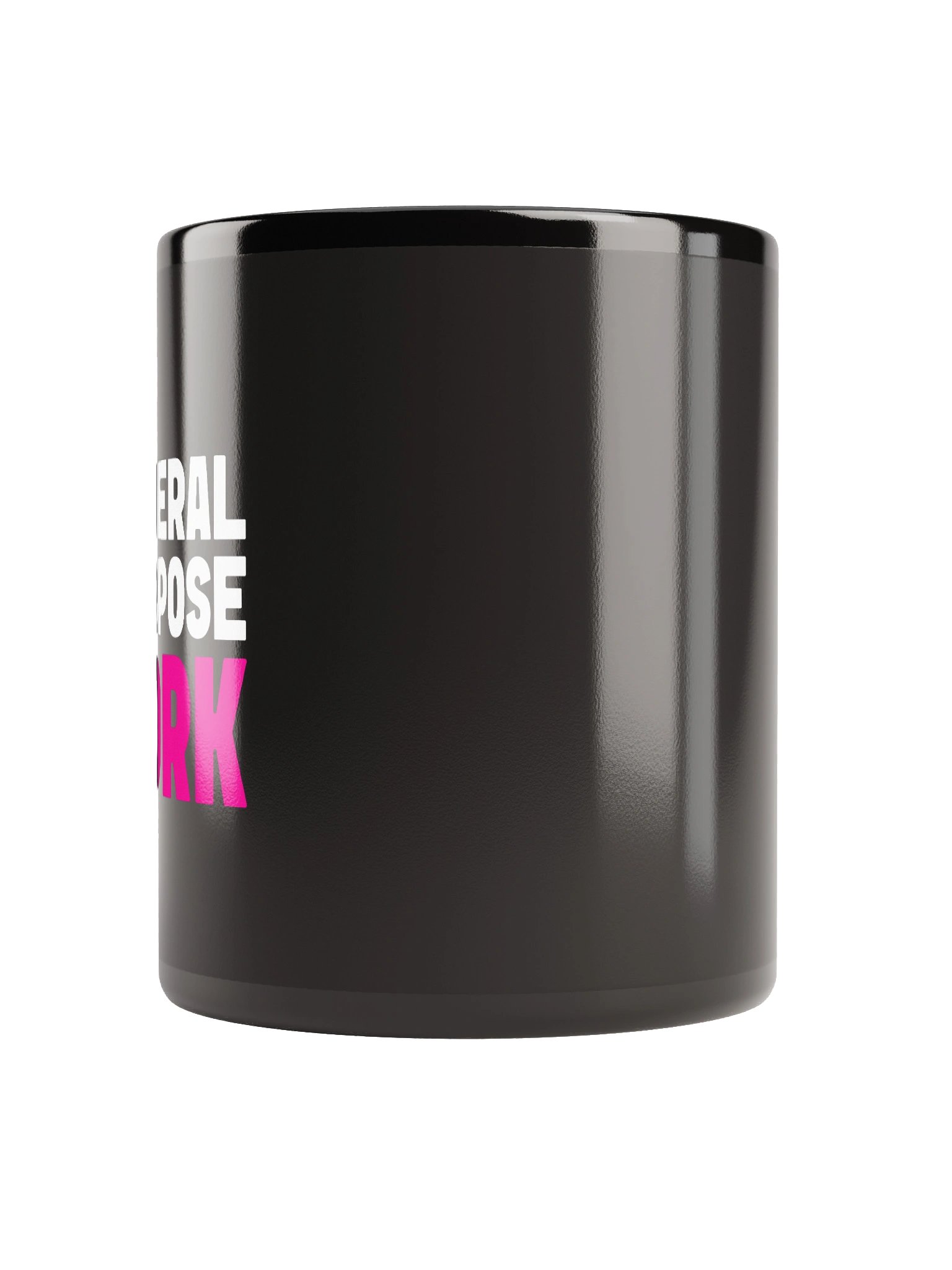 DORK Black Glossy Mug product image (3)