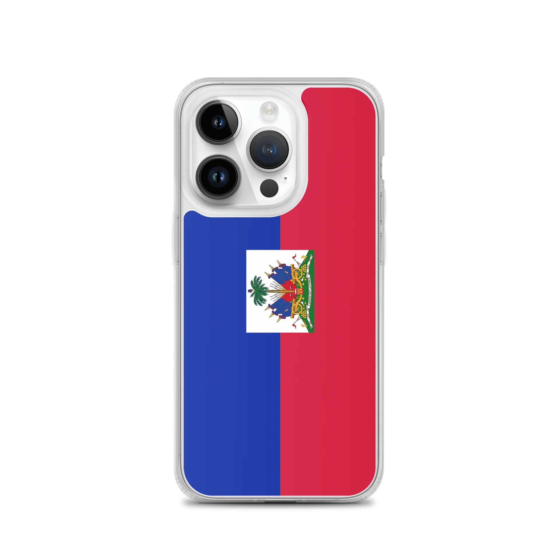Haiti Flag MagSafe® Clear iPhone® Case product image (3)