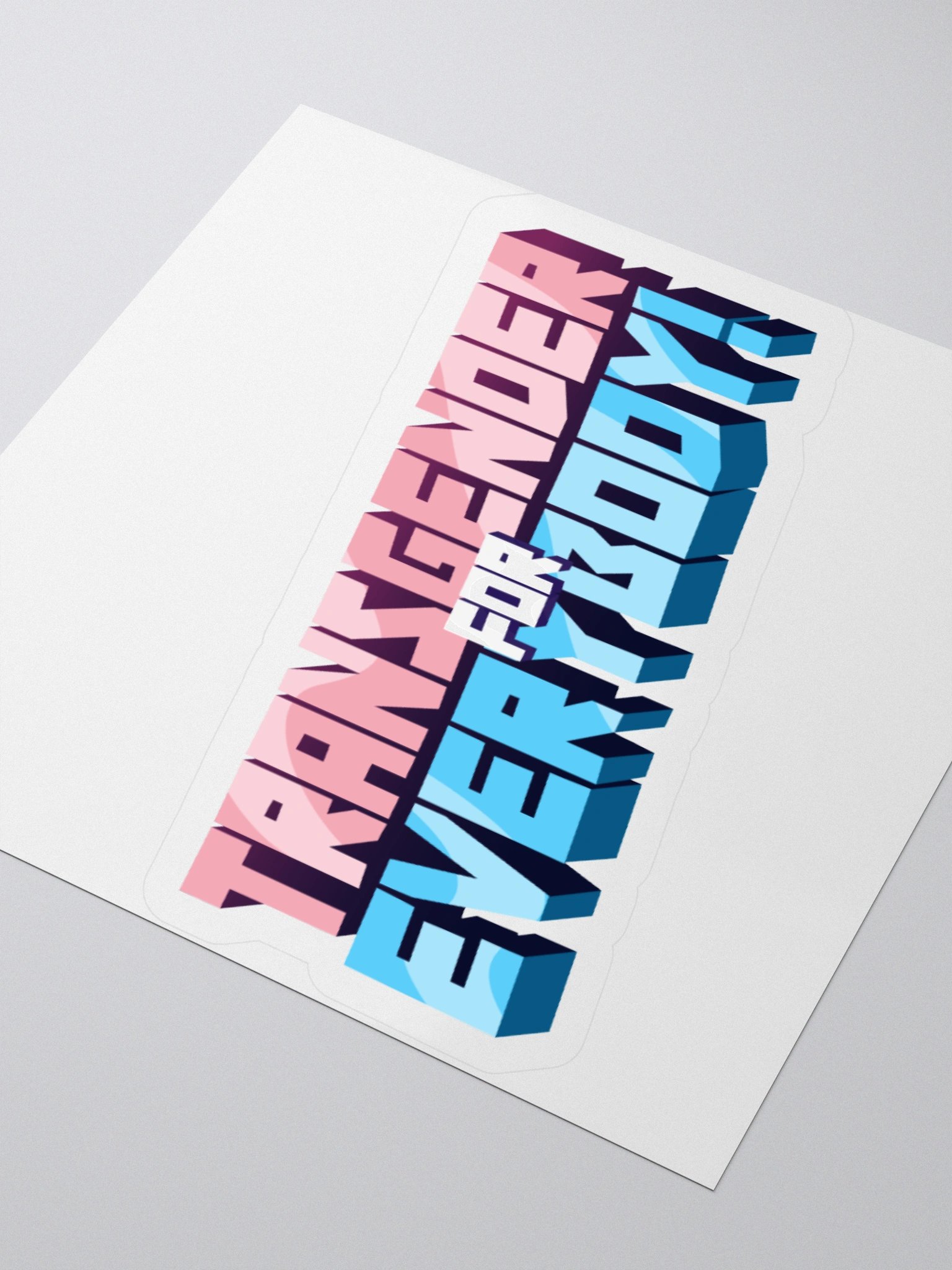 Transgender For Everybody! sticker product image (9)