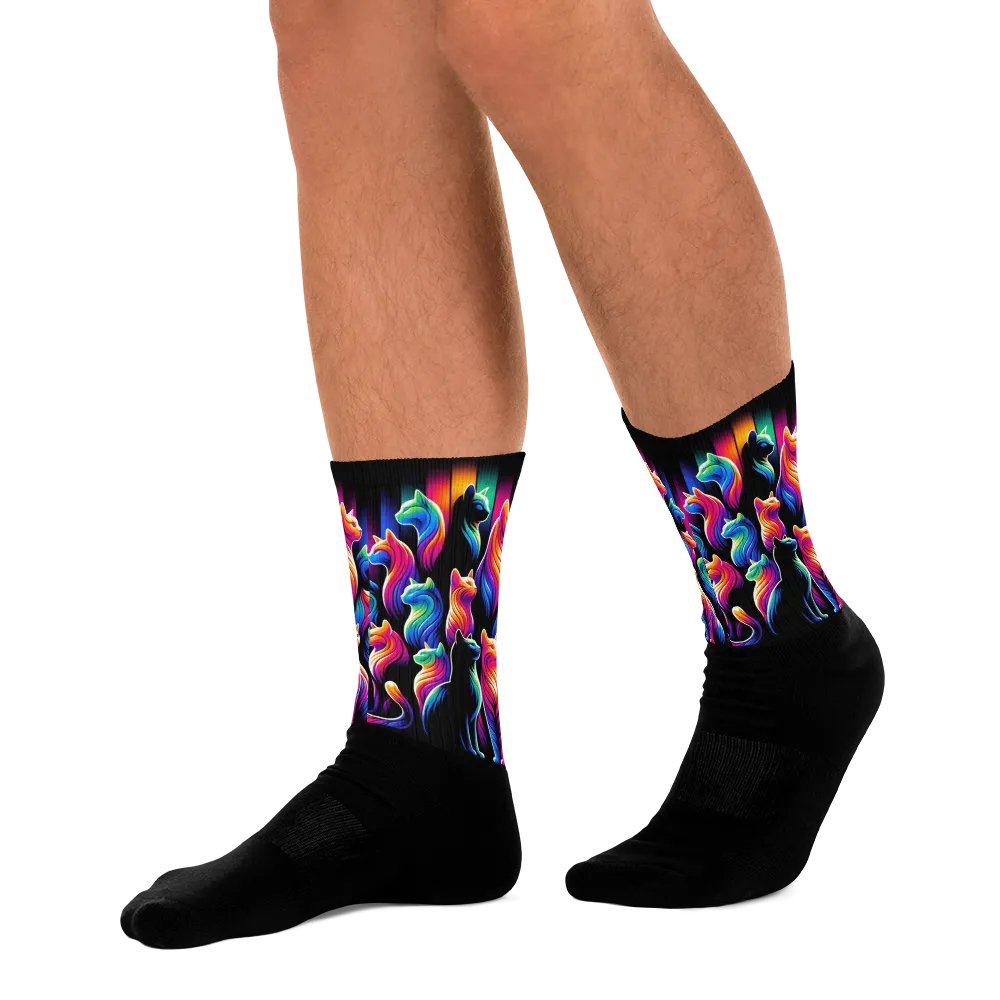 Black Foot Sublimated Socks product image (10)