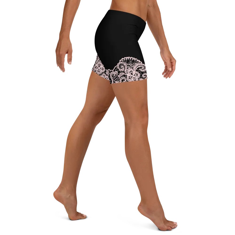 Lace Pink Premium Sportwear Shorts product image (5)
