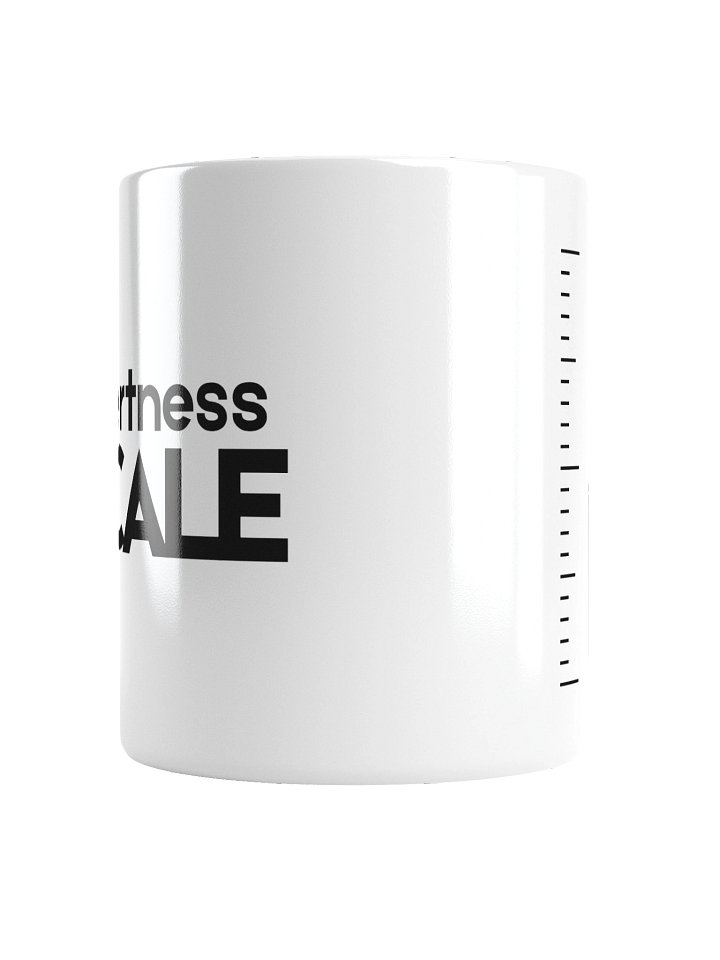 Alertness Scale Mug - Minimalist Shared Living Humour - Evening Ritual Gift product image (2)