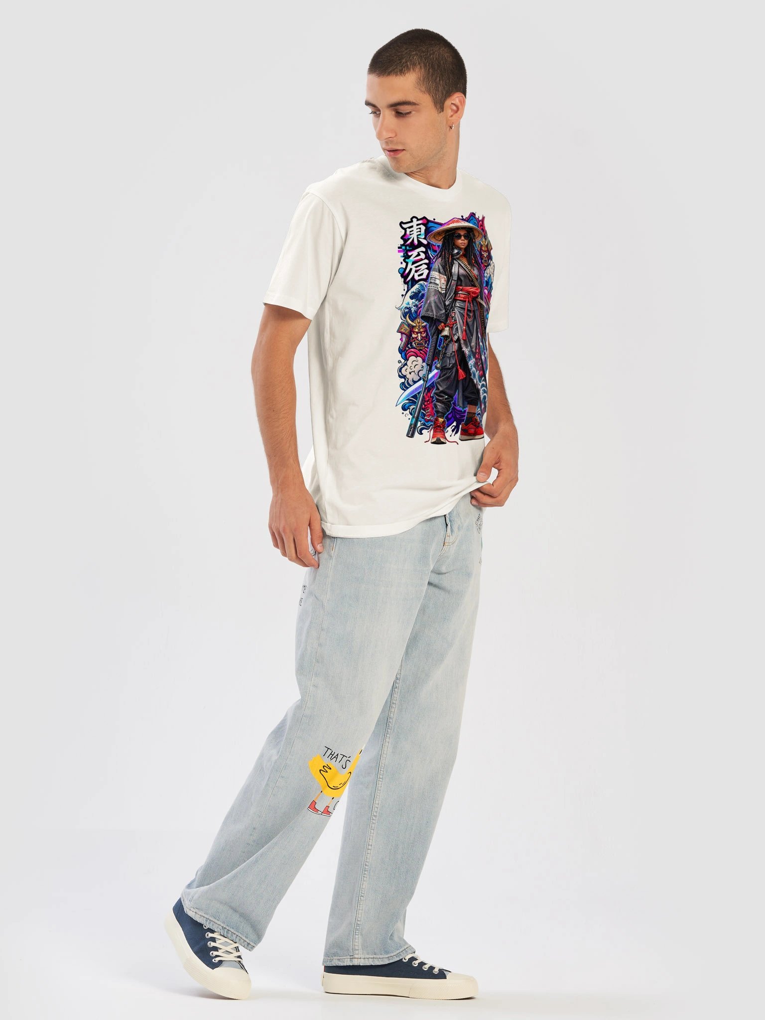 MIBU GANG Ronin Rebellion Tee | Cyberpunk Samurai Streetwear Shirt product image (13)
