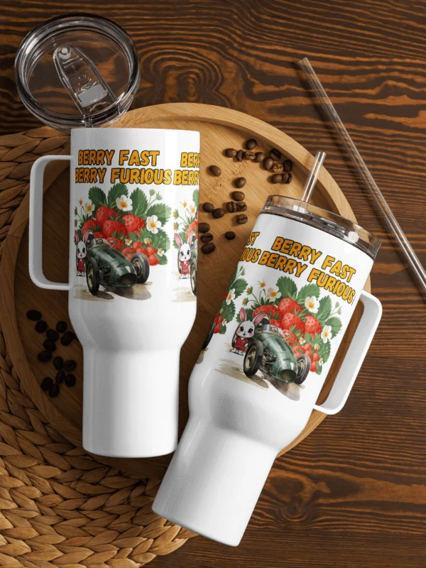 Berry Fast Berry Furious Travel Mug product image (1)