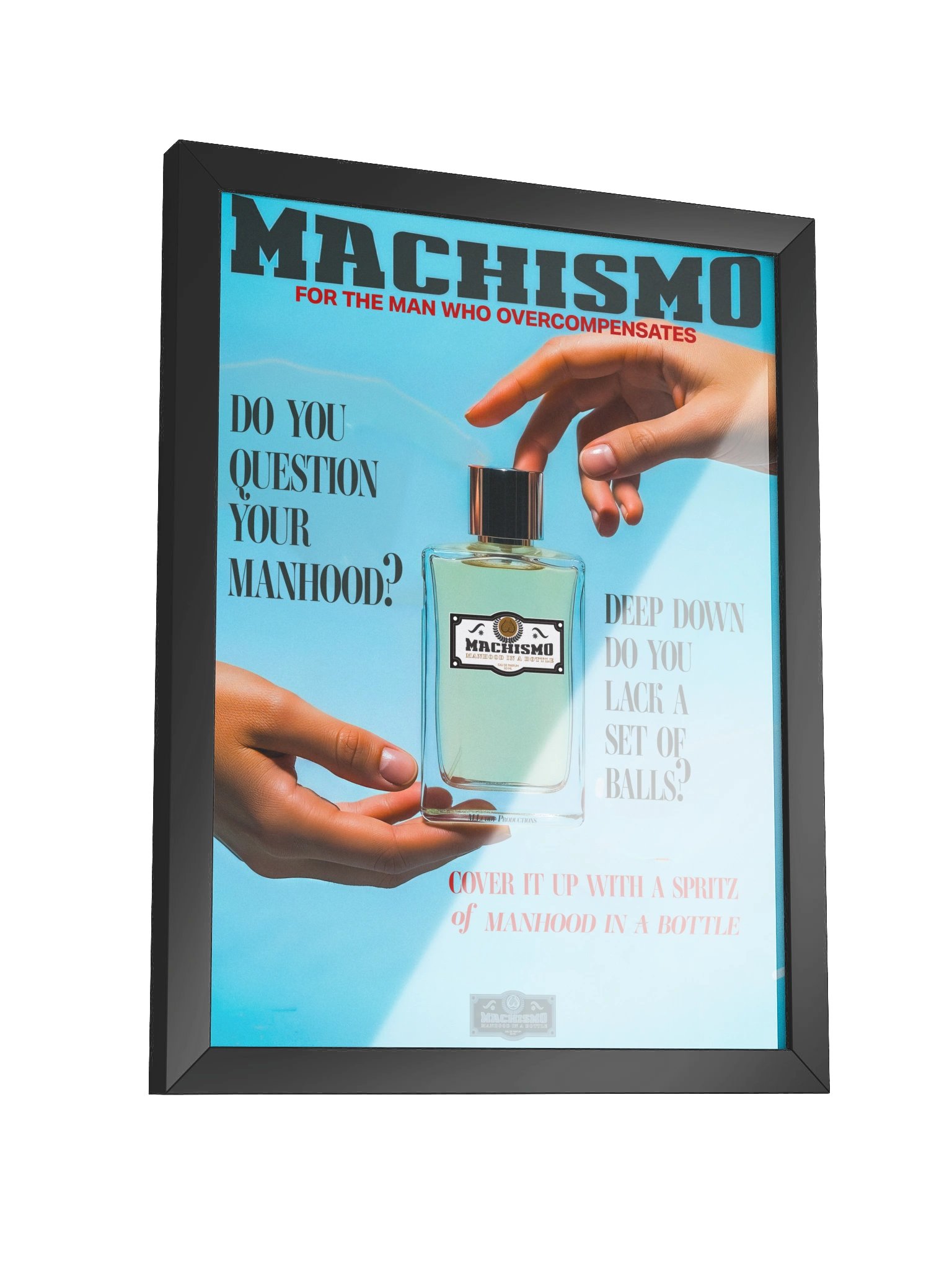 Machismo Satirical Poster Print product image (3)