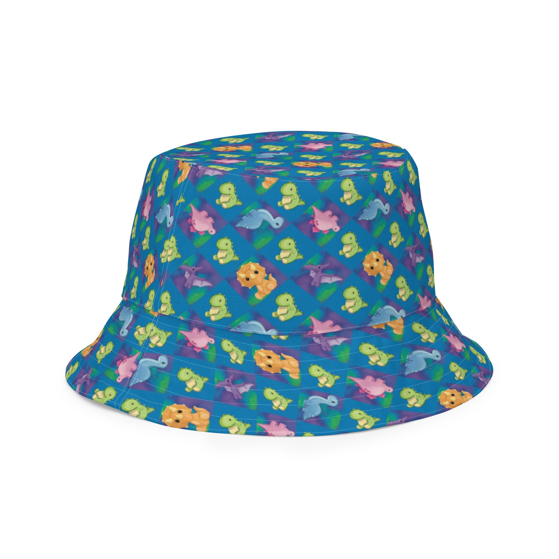 Cozy Dino Reversible Bucket Hat product image (5)
