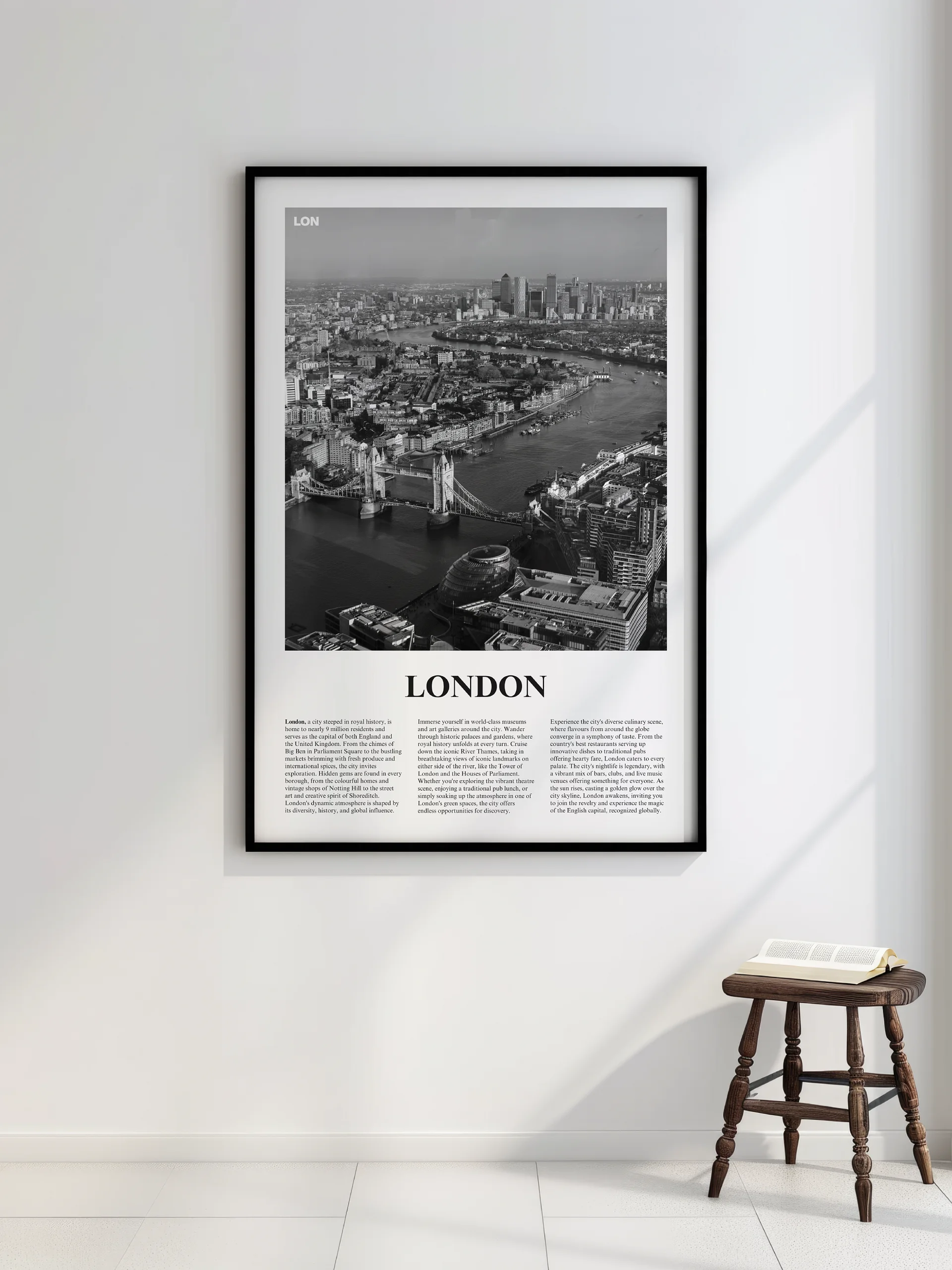 London 02 Newspaper Poster product image (2)