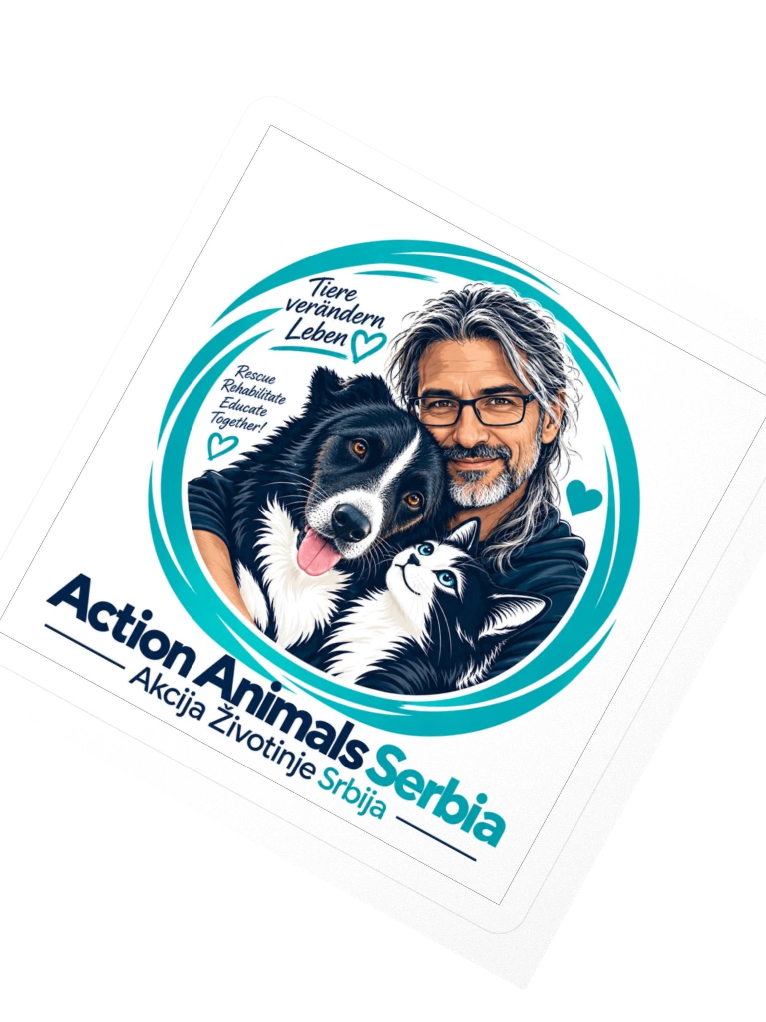 AAS · Tiere verändern Leben – Sticker product image (2)