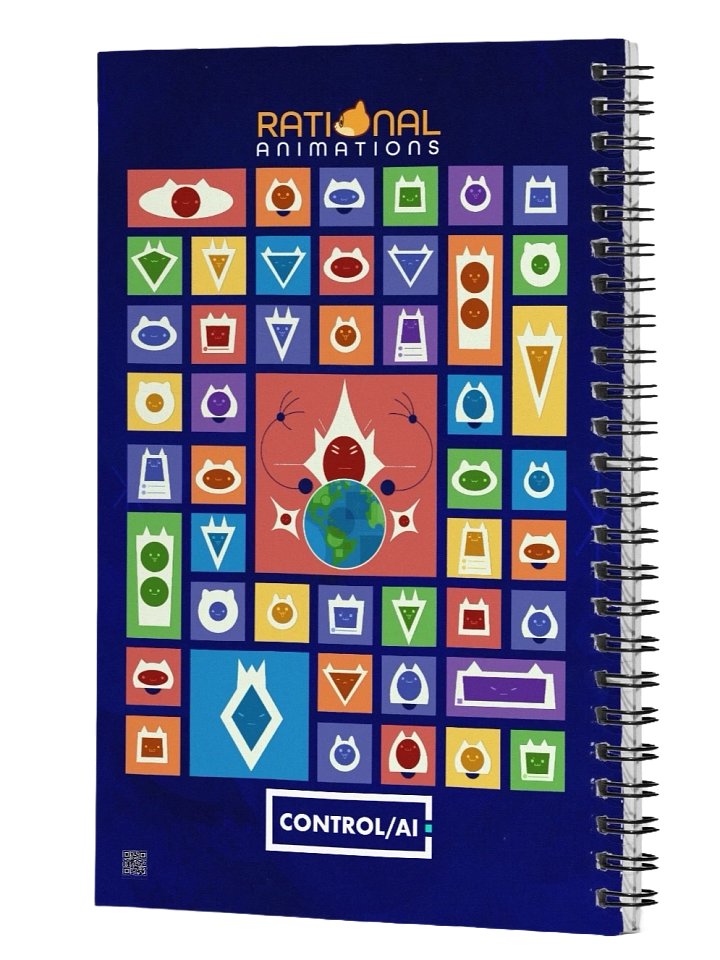 What if AI keeps getting smarter? Spiral Notebook product image (2)
