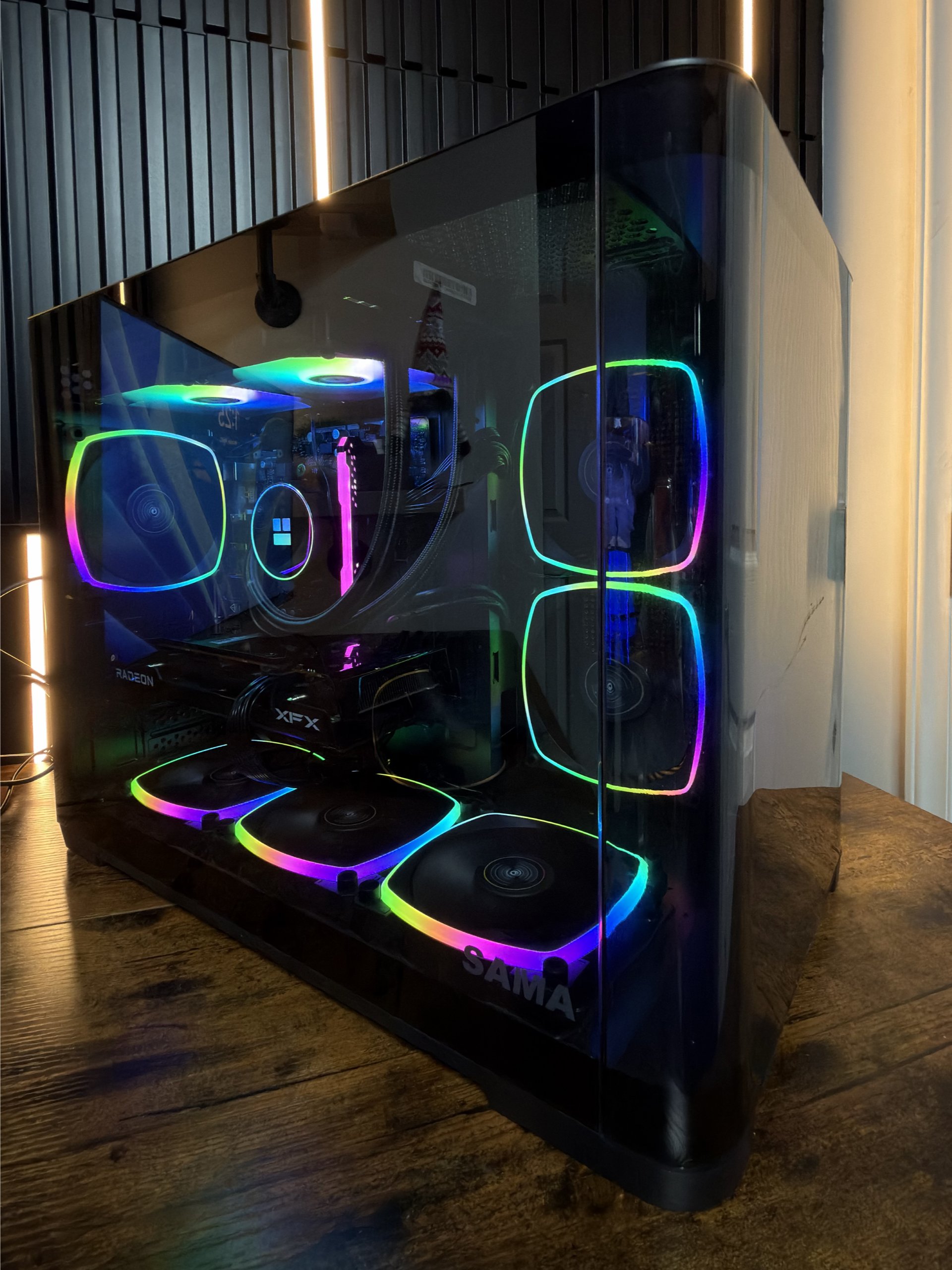 Pc Gaming Nebula Core - Ryzen 7 5700 + RX 7600 8GB + 32GB DDR4 3200MHz + Asrock B550 product image (3)