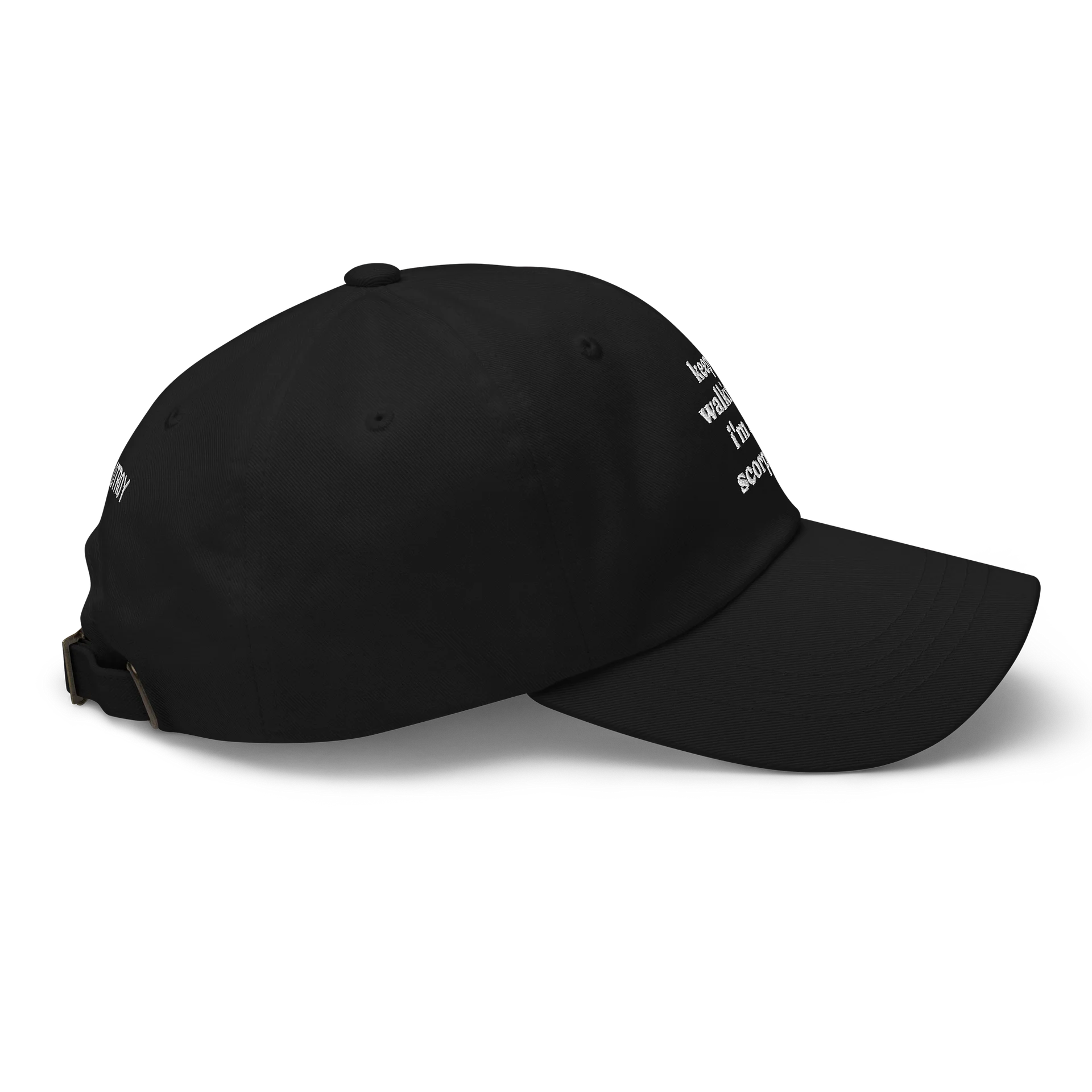 keep walking scorpio embroidered cap product image (2)
