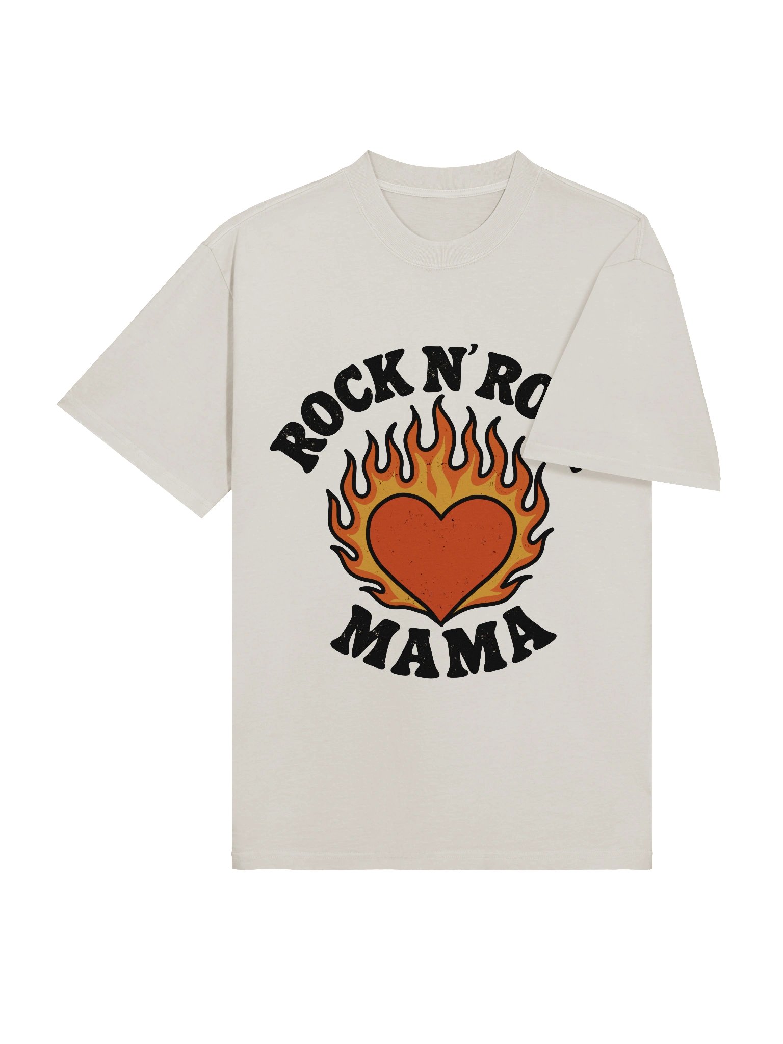 Rock N' Roll Mama Oversized T-Shirt product image (4)
