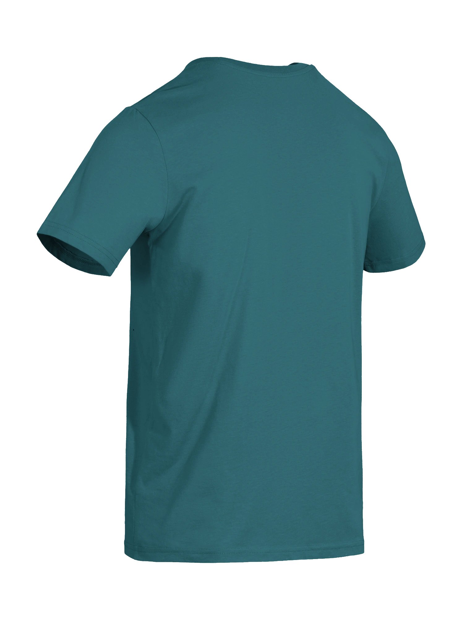 Organic cotton t-shirt (agency roundel logo, black) product image (10)