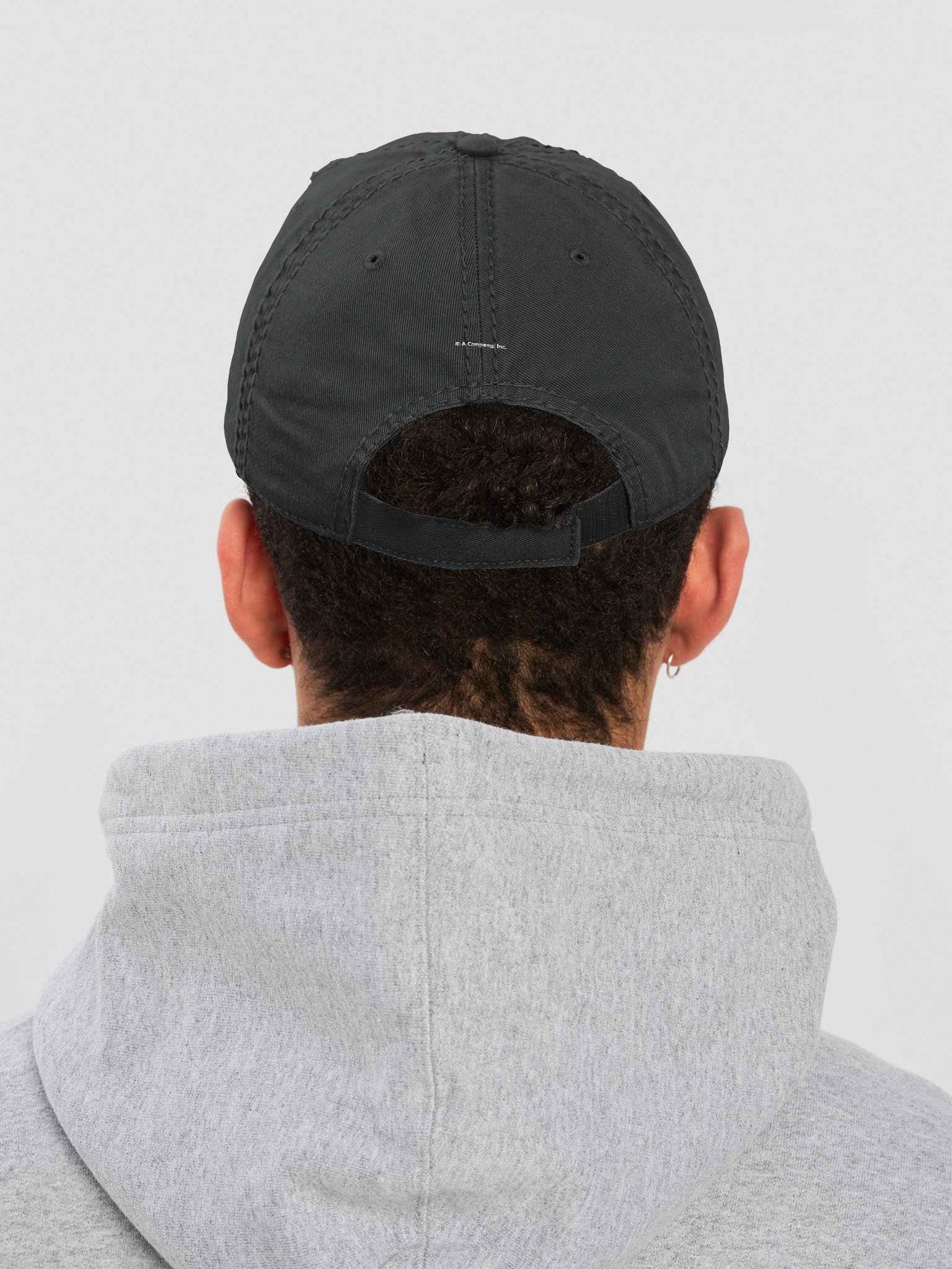 Q2 Earnings | White | Distressed Dad Hat product image (2)
