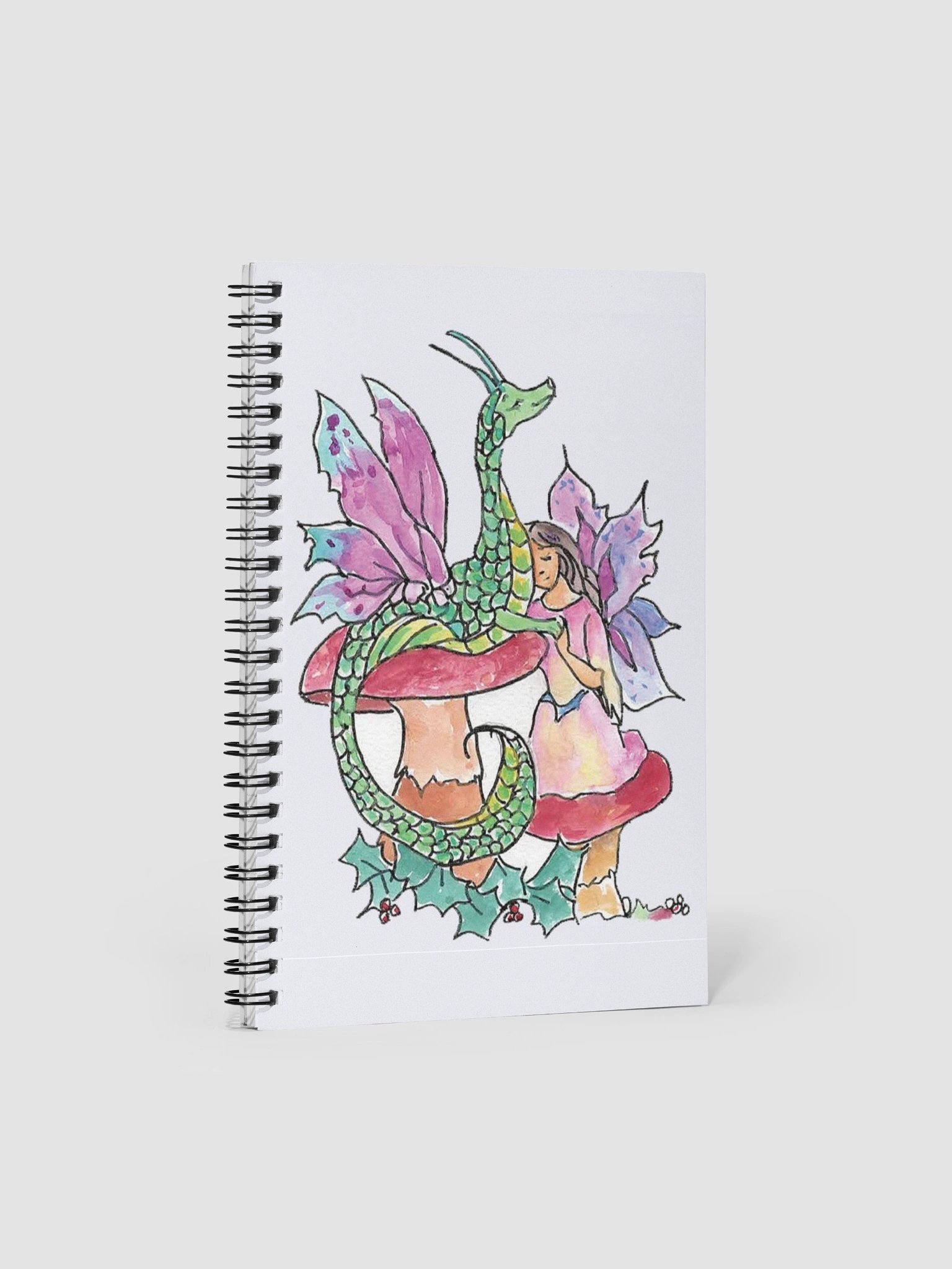 Fairies & Dragons Spiral Notebook product image (1)