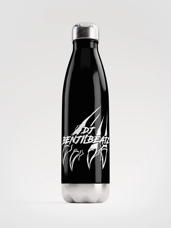 "DJ Benji Beatz Claw Logo" Stainless Steel Water Bottle product image (1)