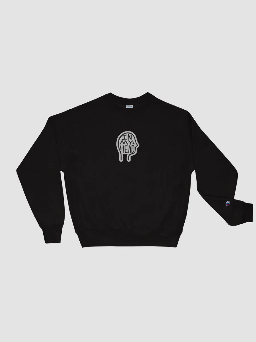 In My Head (bubble design) embroidered Champion Crewneck product image (3)