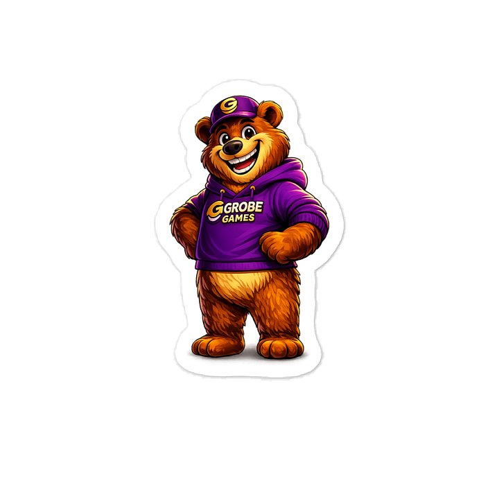 Grobe Bear Sticker product image (1)