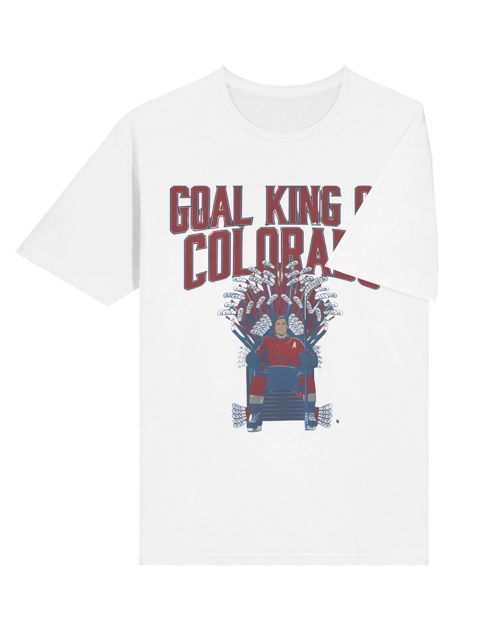 Nathan MacKinnon Goal King of Colorado Premium NHL Fan Shirt product image (4)