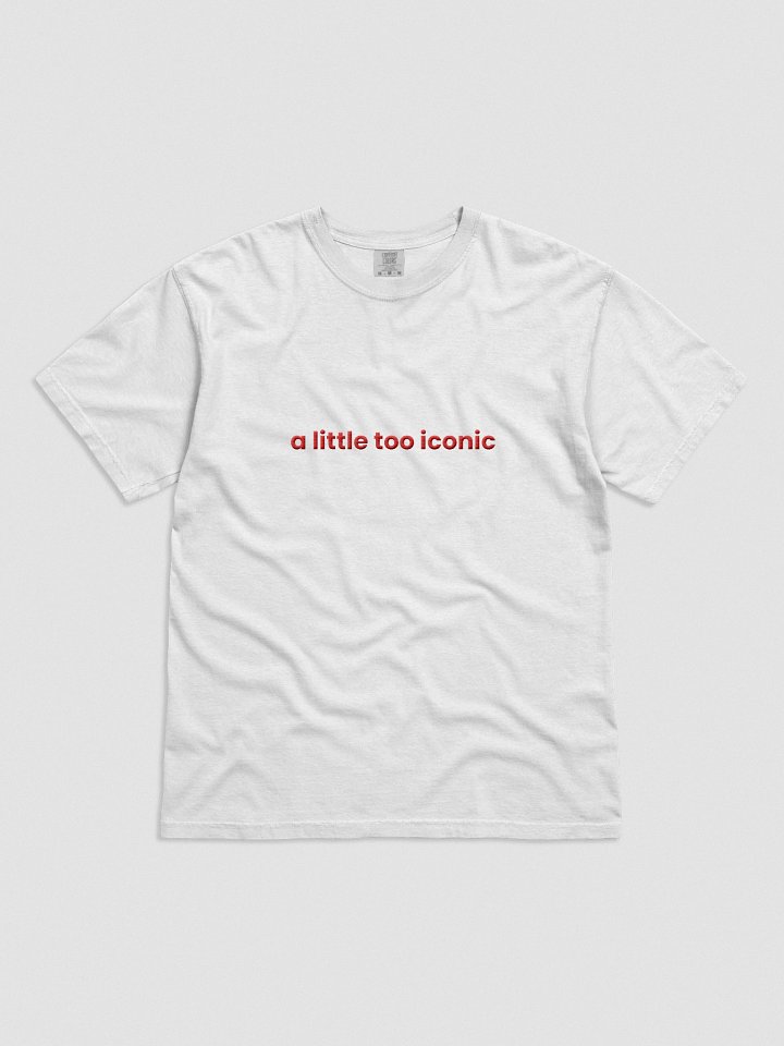 A Little Too Iconic Embroidered Tee product image (1)