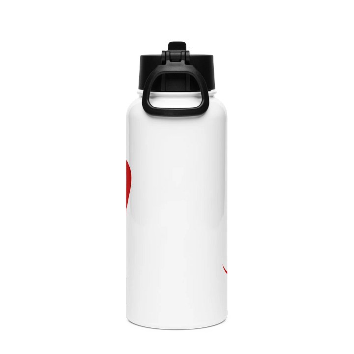 Stainless Steel Water Bottle with Straw – 32oz (950ml) product image (2)
