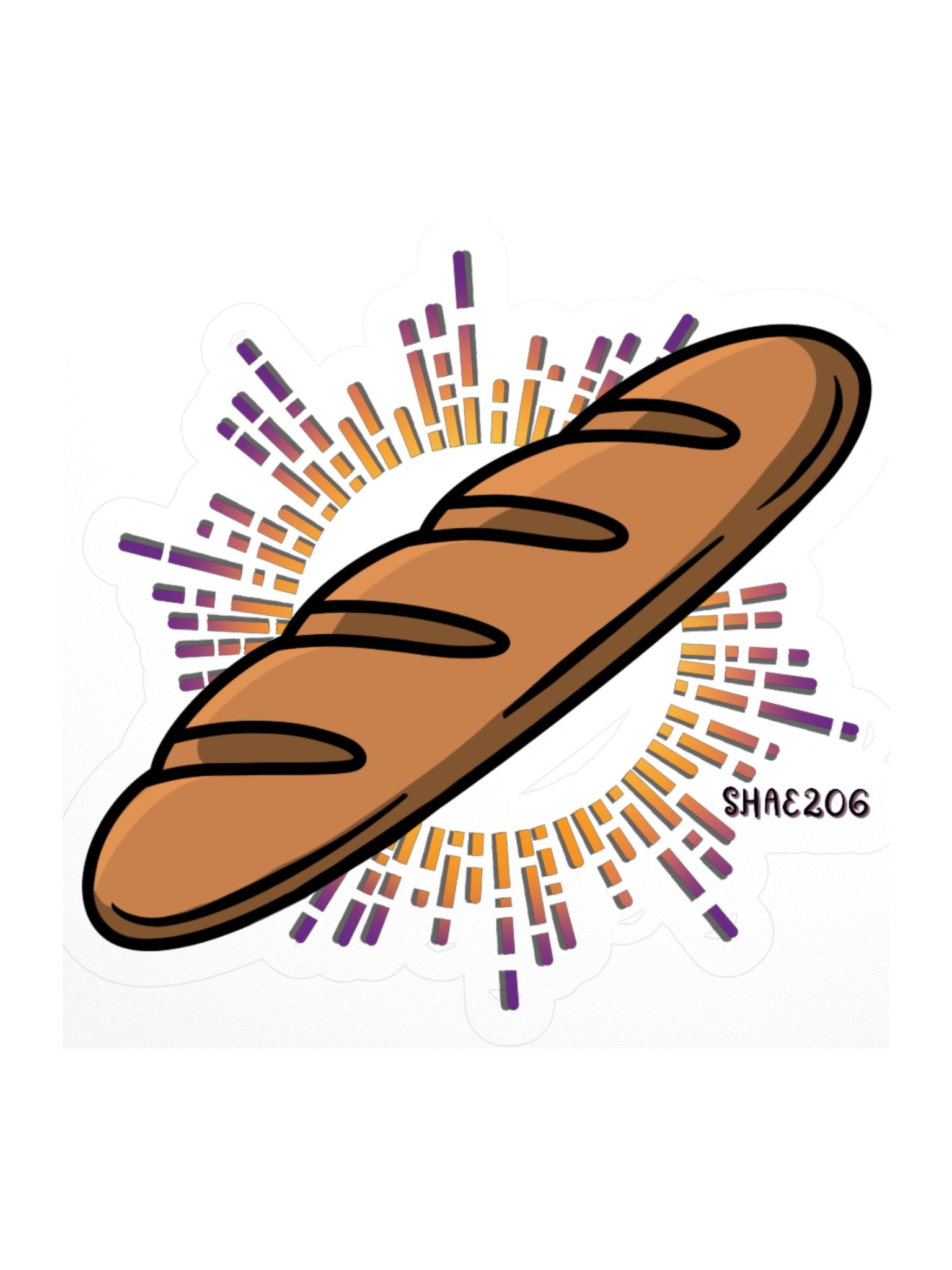 Magic Baguette Sticker product image (1)
