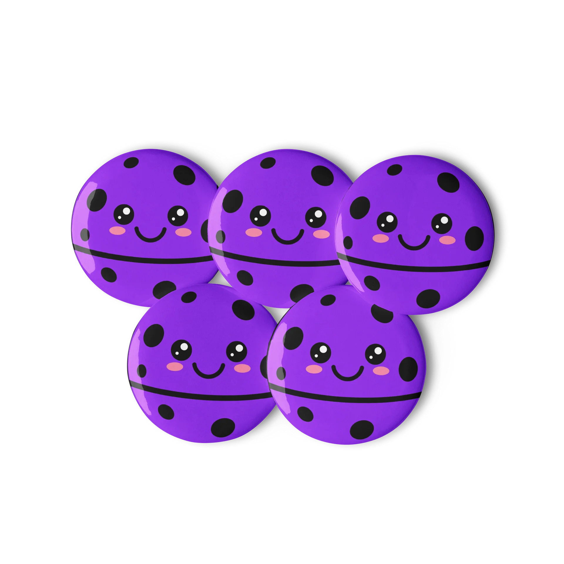 Planet Mascot Button Pin product image (3)