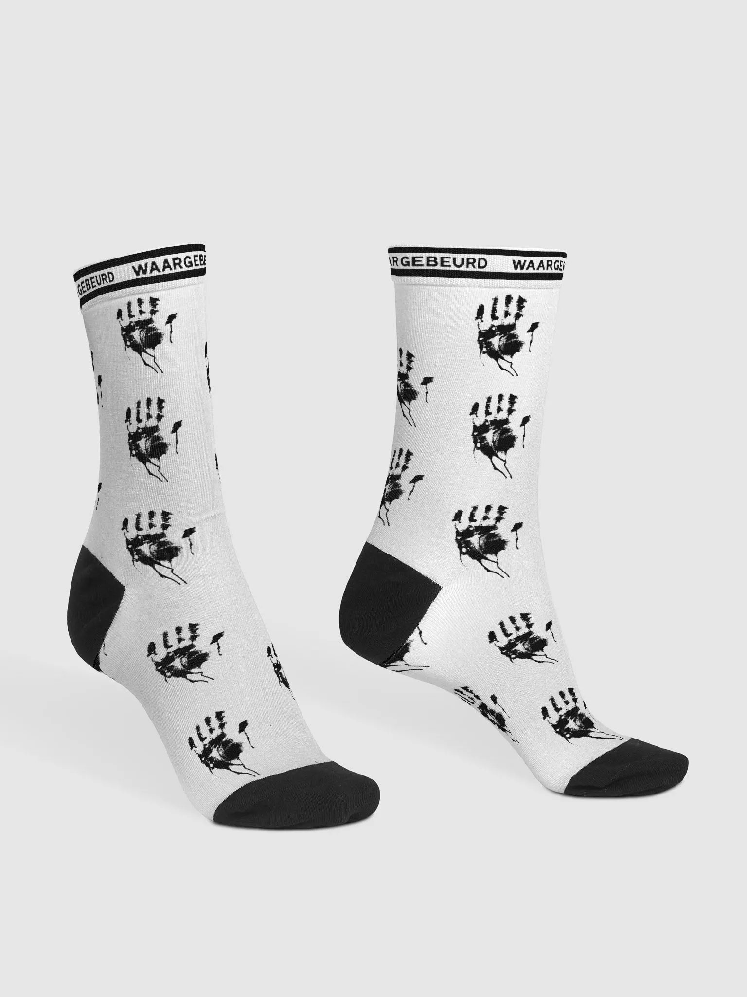Waargebeurd Socks Print product image (1)