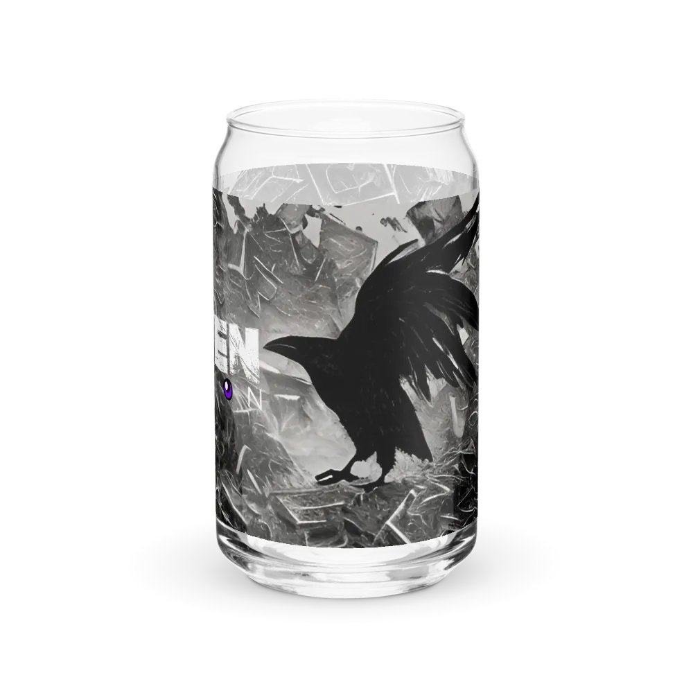 Raven Fiction 16 oz Can-Shaped Glass product image (39)
