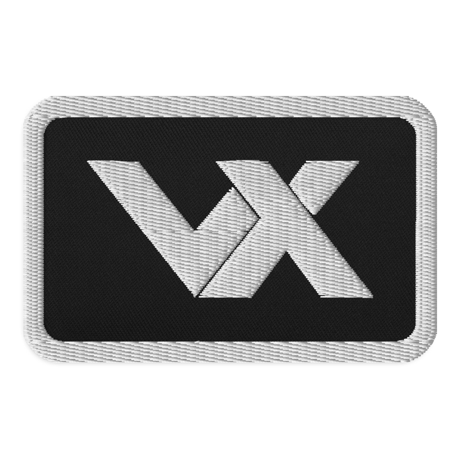 VX White Logo Patch product image (1)