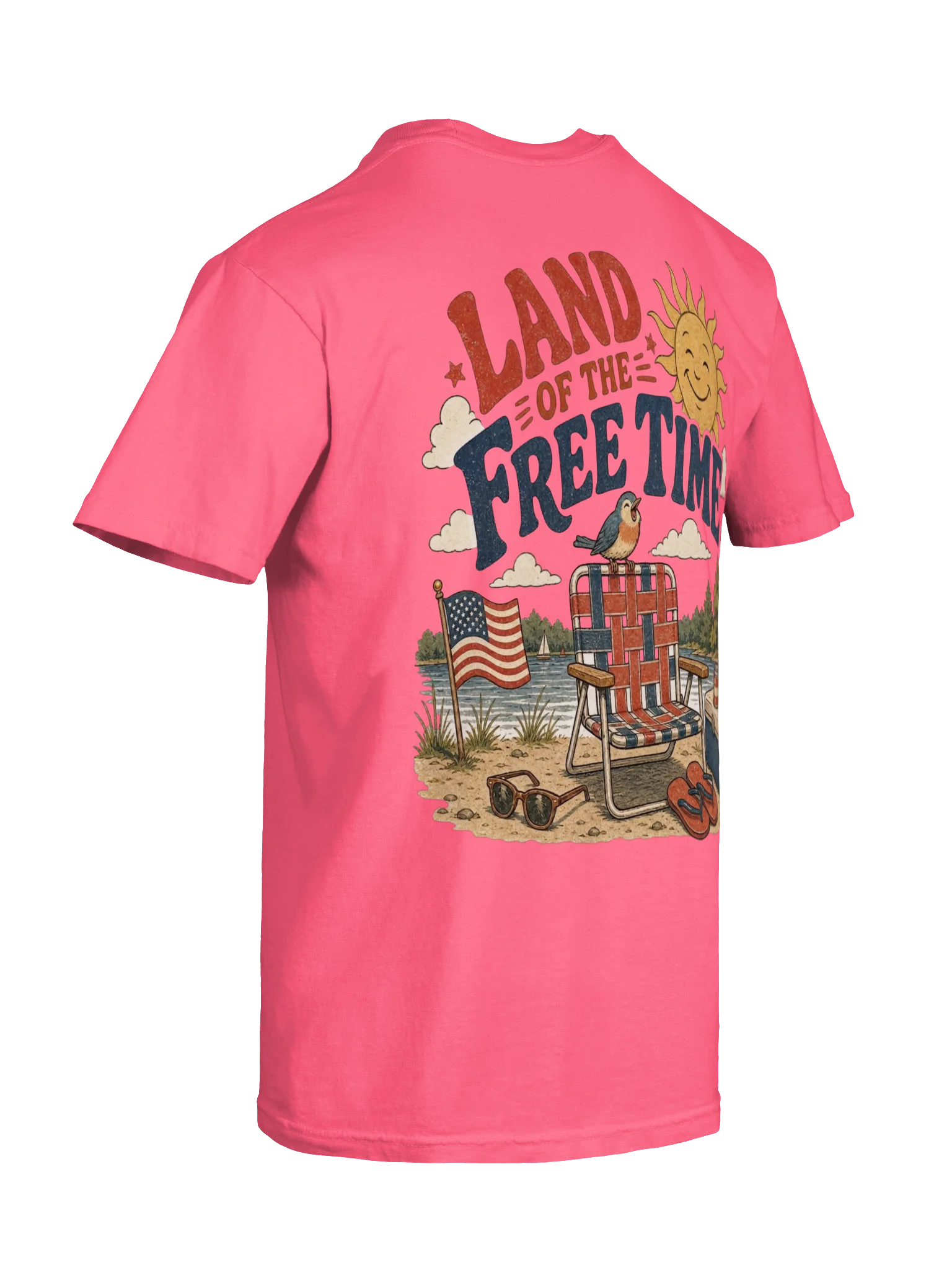 Land of the Free Time Tee | Americana Collection product image (9)