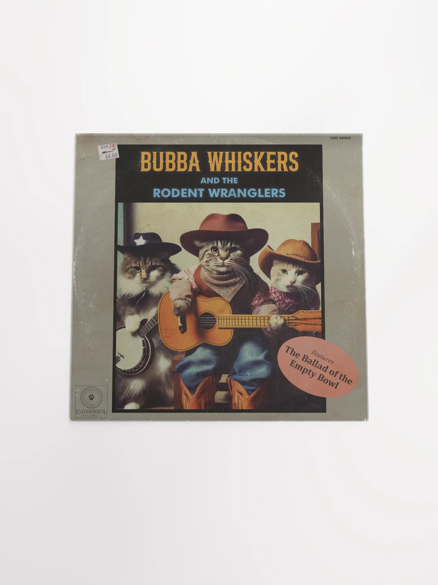 Bubba Whiskers poster - Album jacket (front) - 12