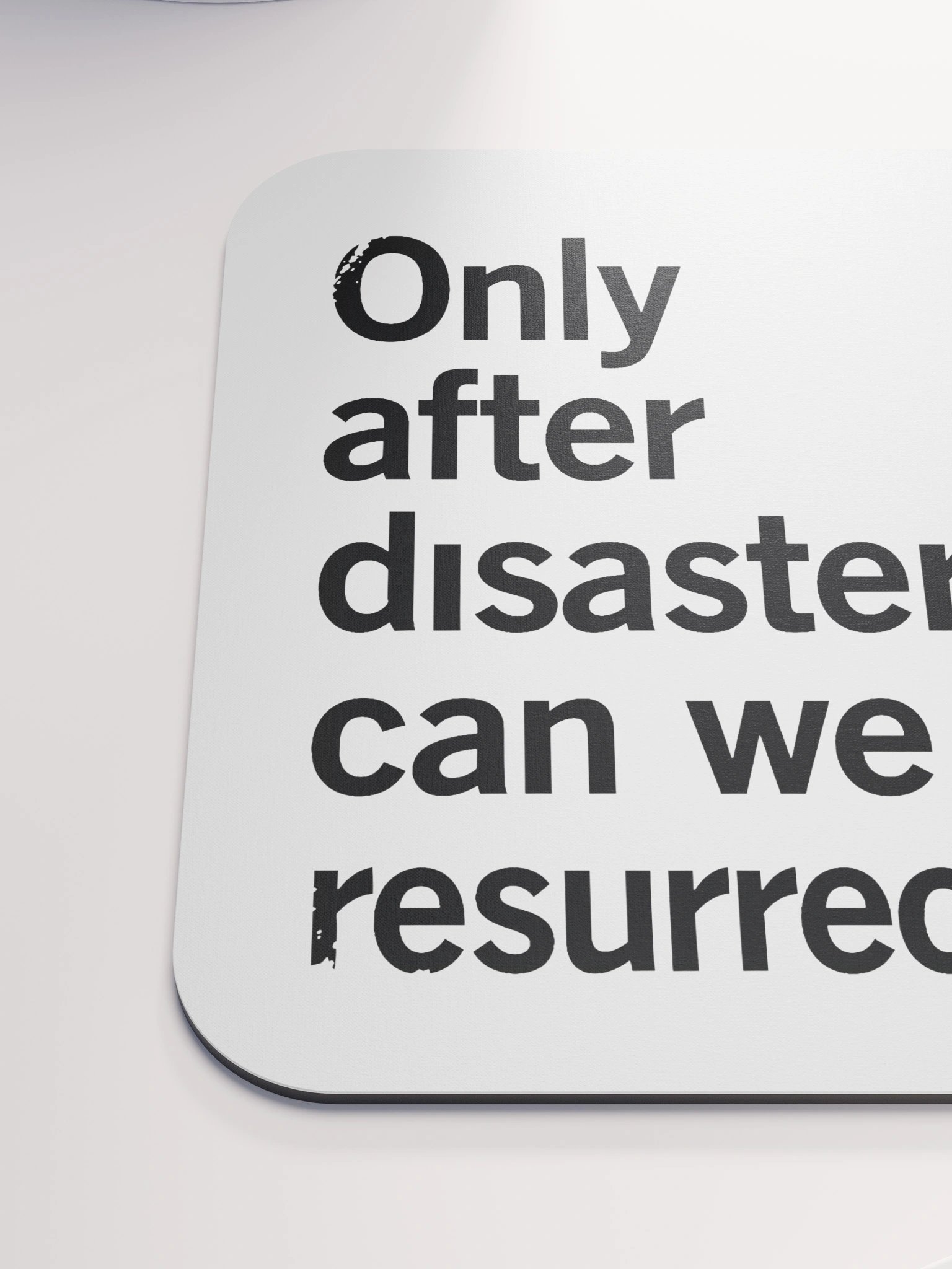 Mouse Pad with Fight Club quote product image (6)