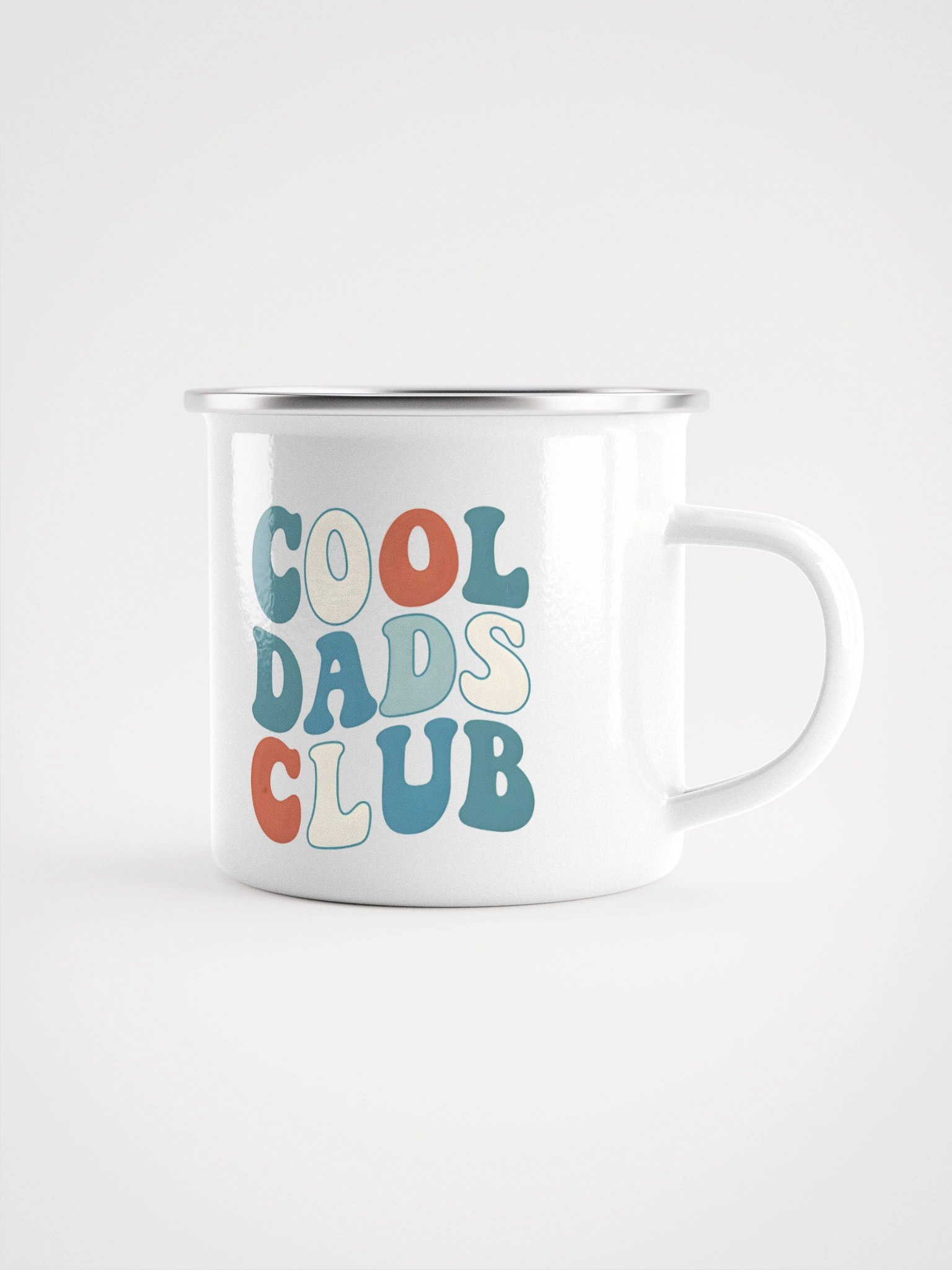 Cool Dads Club Enamel Mug product image (1)