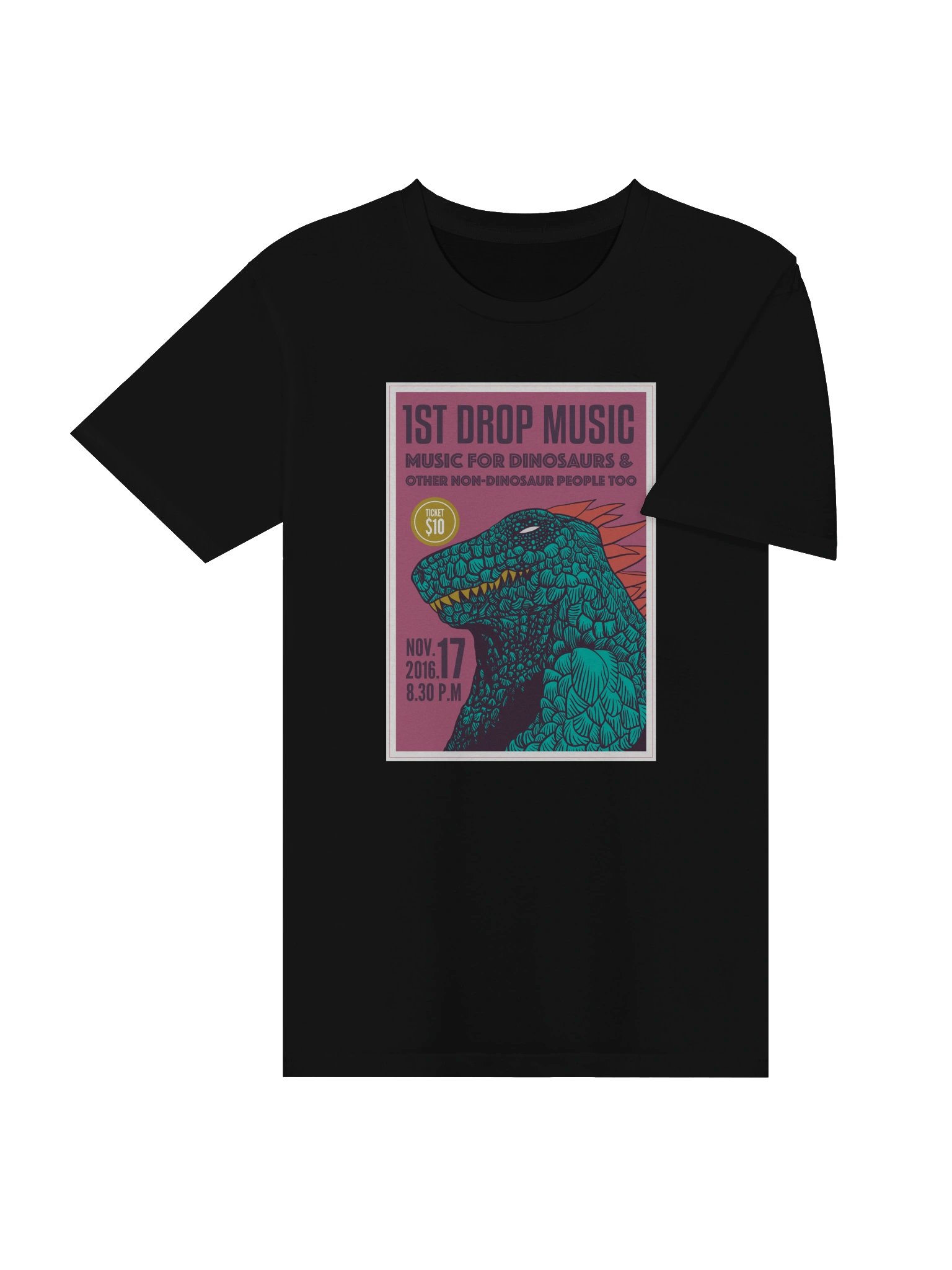1st Drop Music For Dinosaurs T-shirt product image (19)