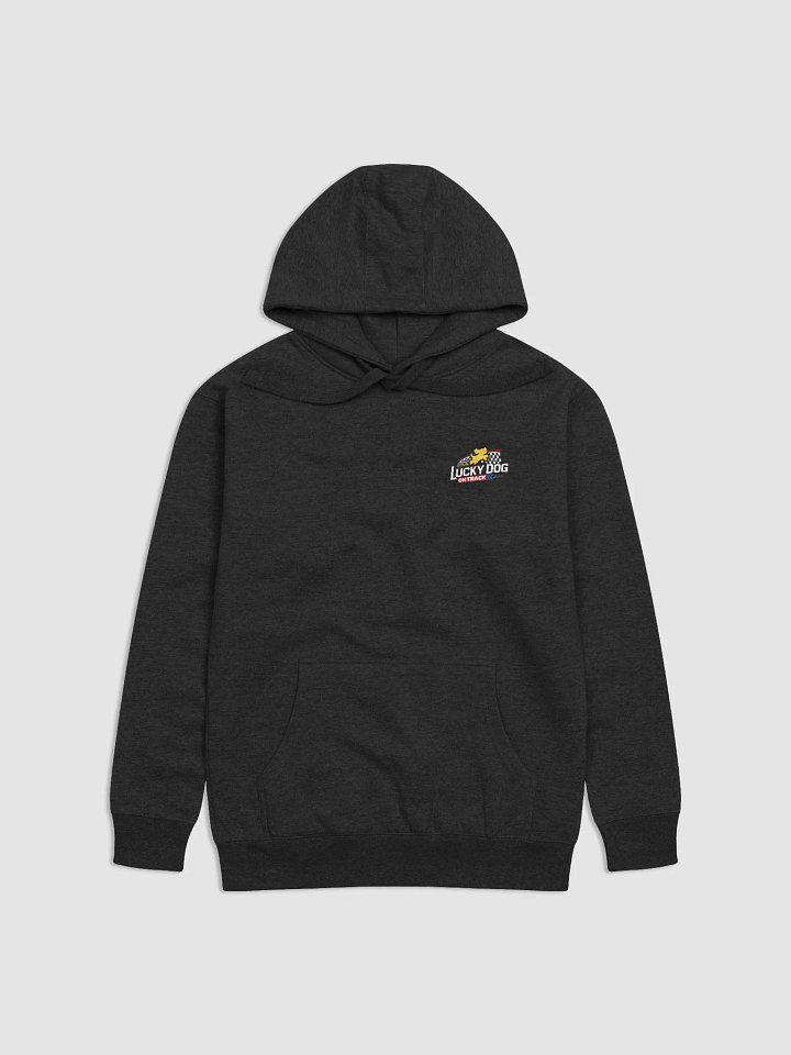 Lucky Dog On Track - ES Back Hoodie product image (1)