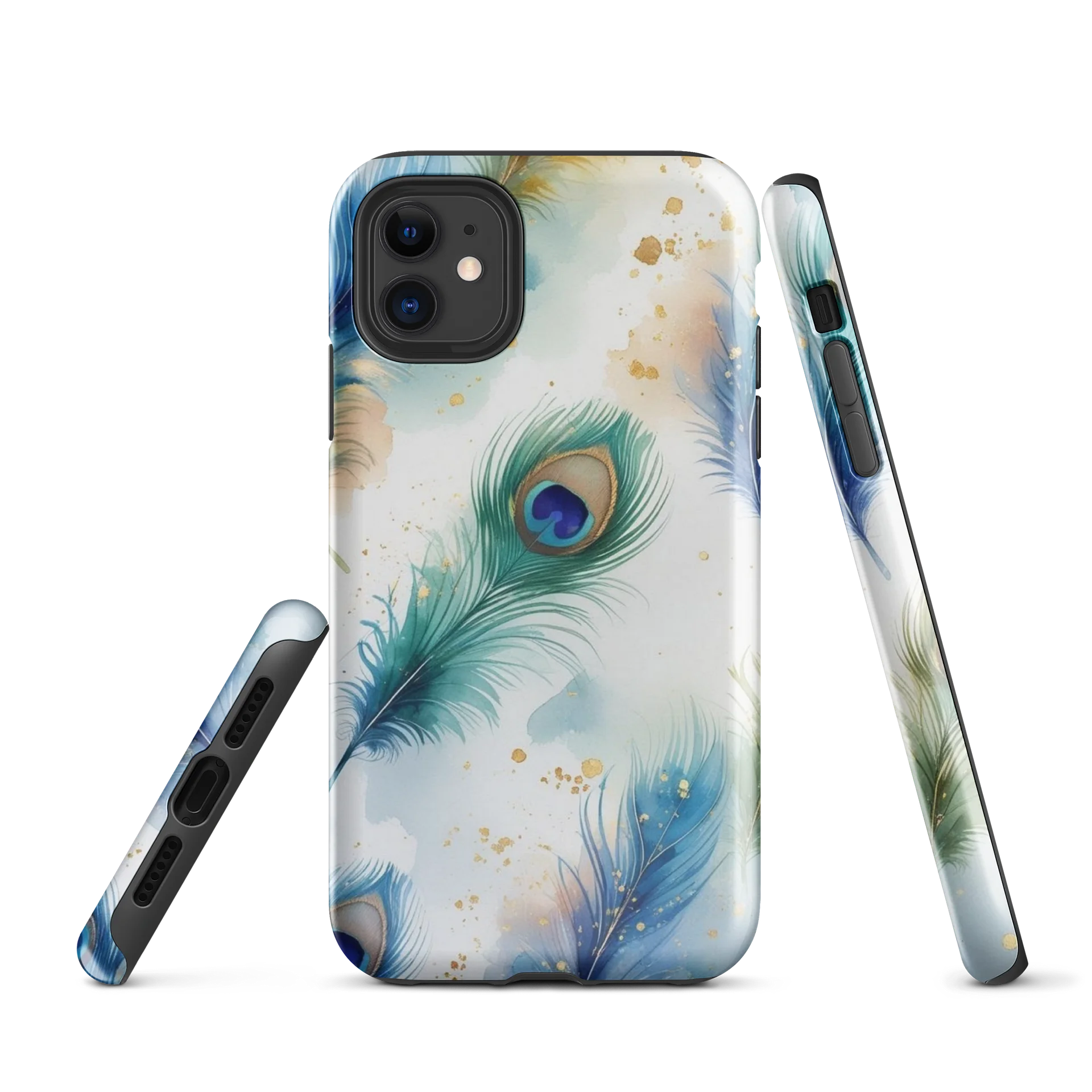 Peacock Feather Tough iPhone Case product image (1)