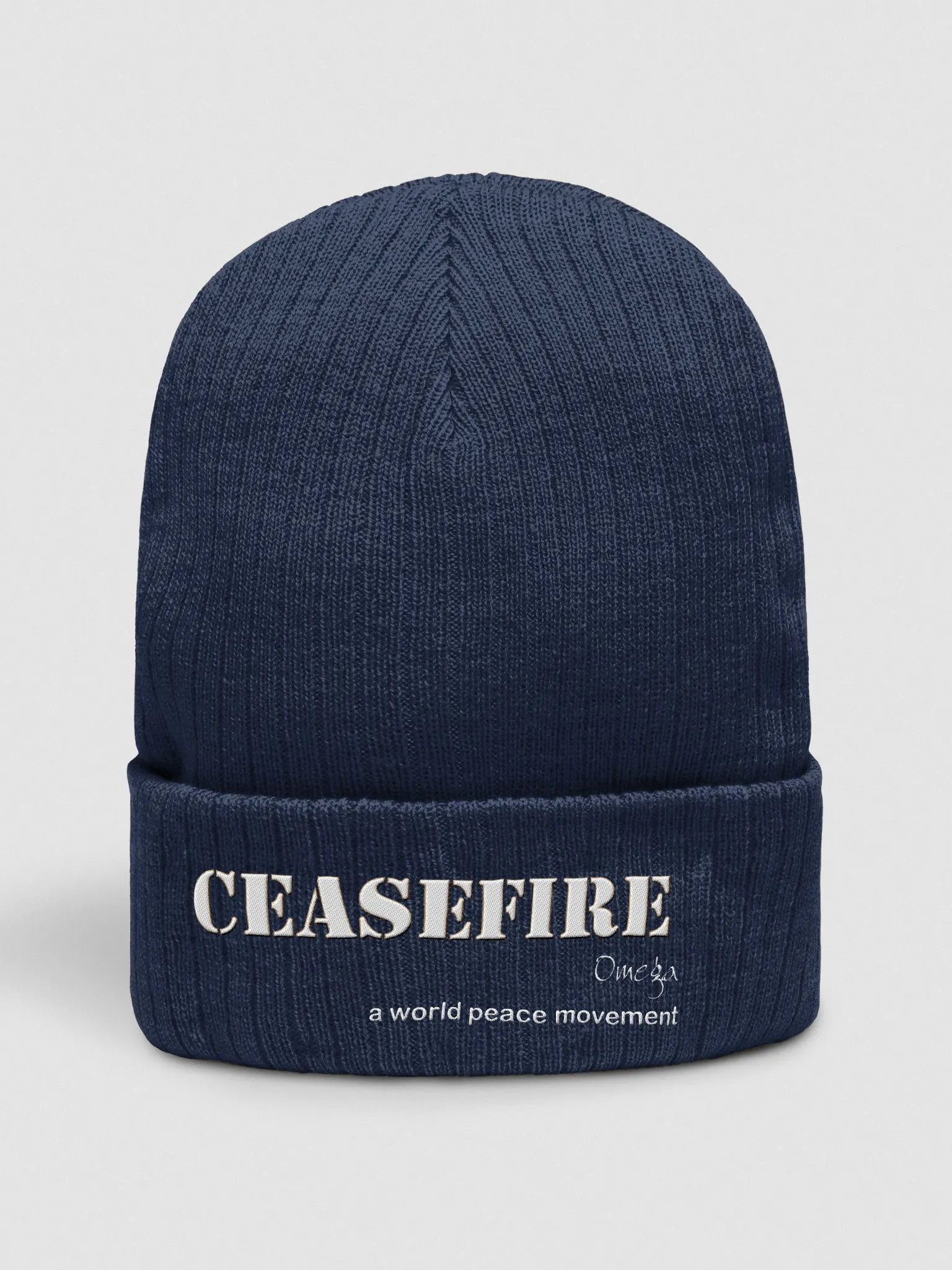 Ceasefire By Omega | Ribbed Knit Beanie product image (3)