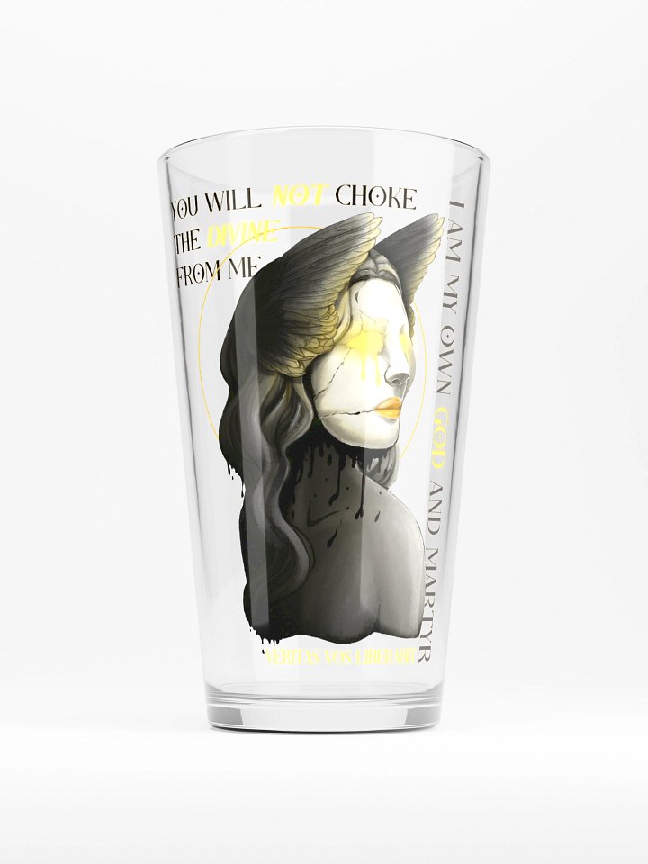 Divine Rebellion Shaker Pint Glass product image (1)
