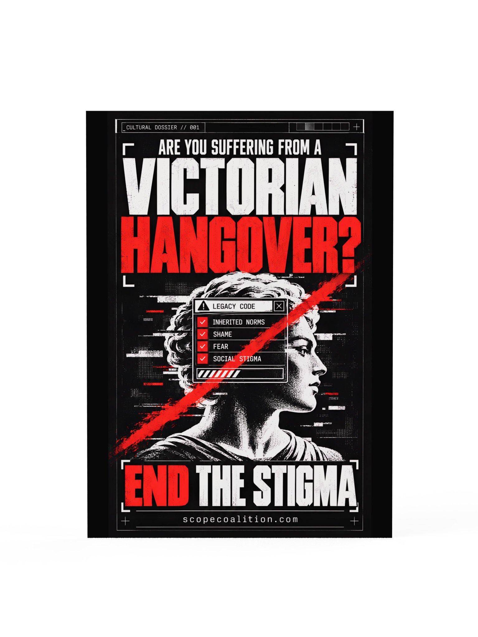 "The Victorian Hangover" Civic Broadside Art Poster (Multiple Sizes) product image (1)