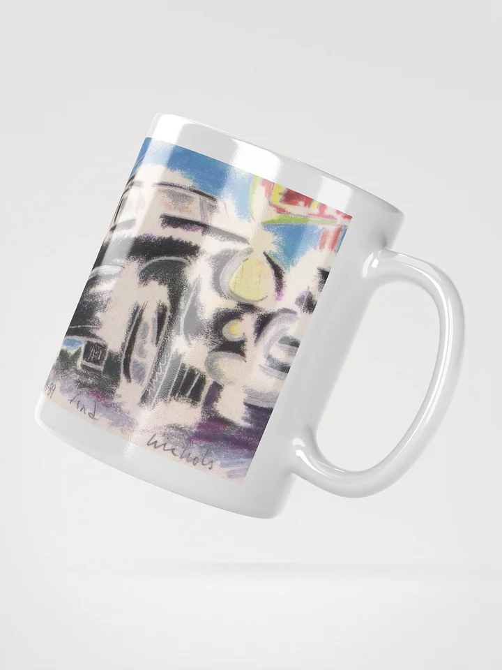 Car 02.19.89 White Glossy Mug product image (2)