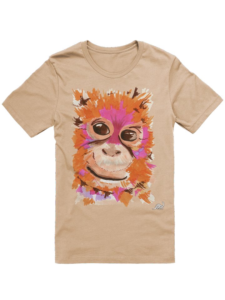 Orangutan Watercolour Supersoft Premium T-Shirt product image (2)