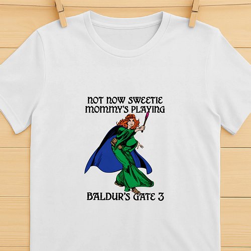 Not Now Sweetie Mommy's Playing Game 3 Shirt

✨ Limited Edition. Don't miss out!
🔗 Shop link in bio: @wearqooo 
🌍 Shipping Wo...