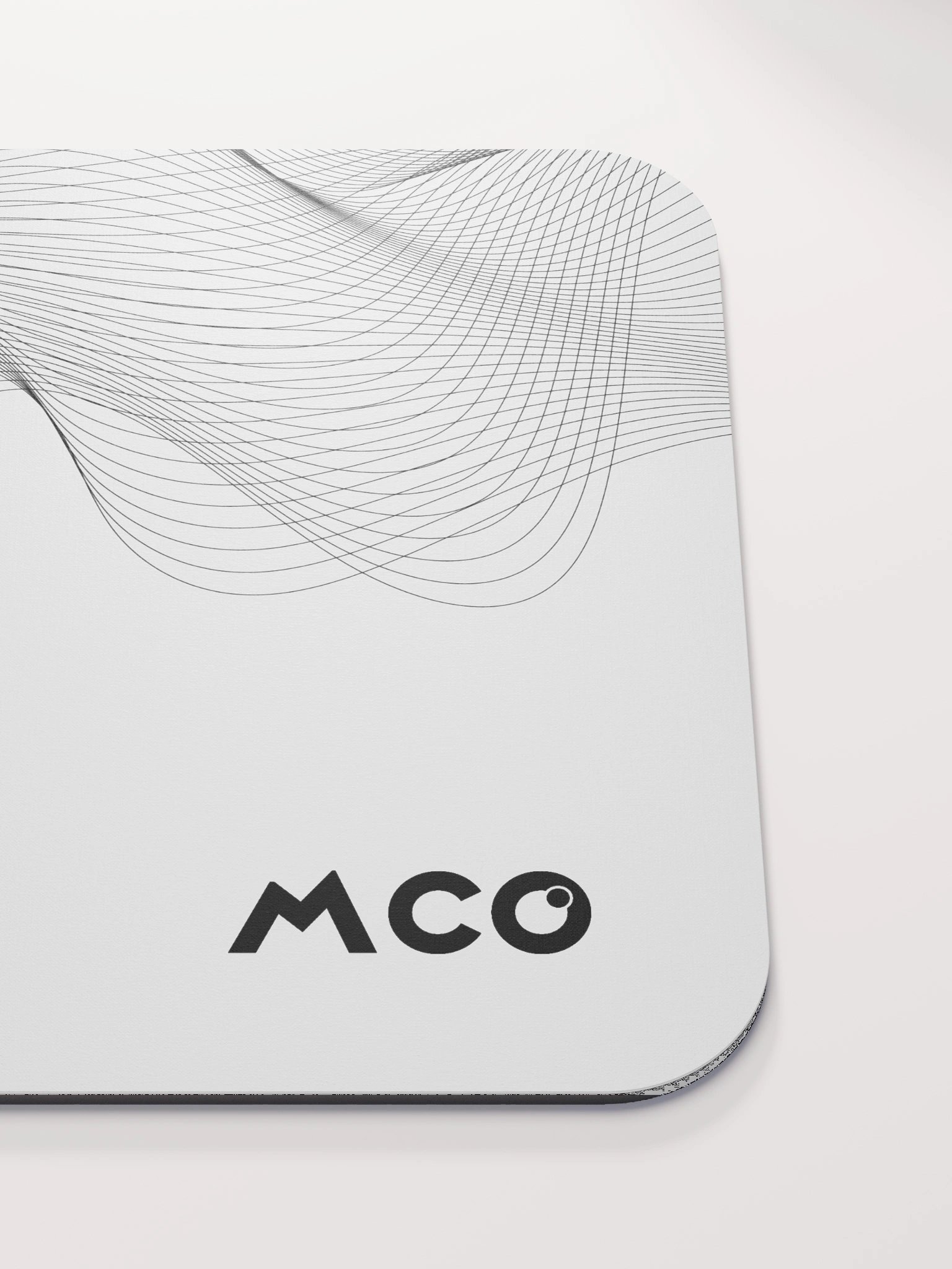 MCO Wave Minimal New Logo Mouse Pad White product image (6)