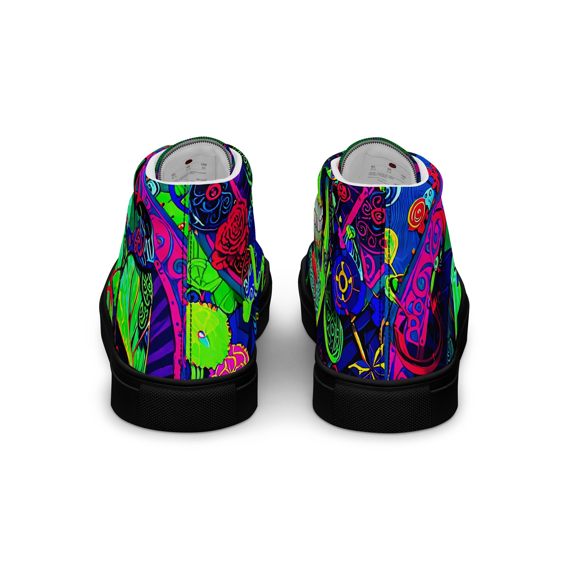Neon Skully High-Tops product image (4)