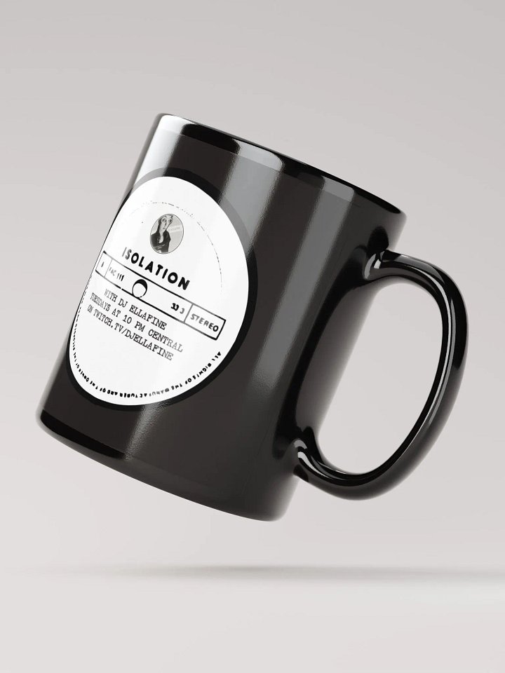 Isolation Logo - Black Mug product image (3)