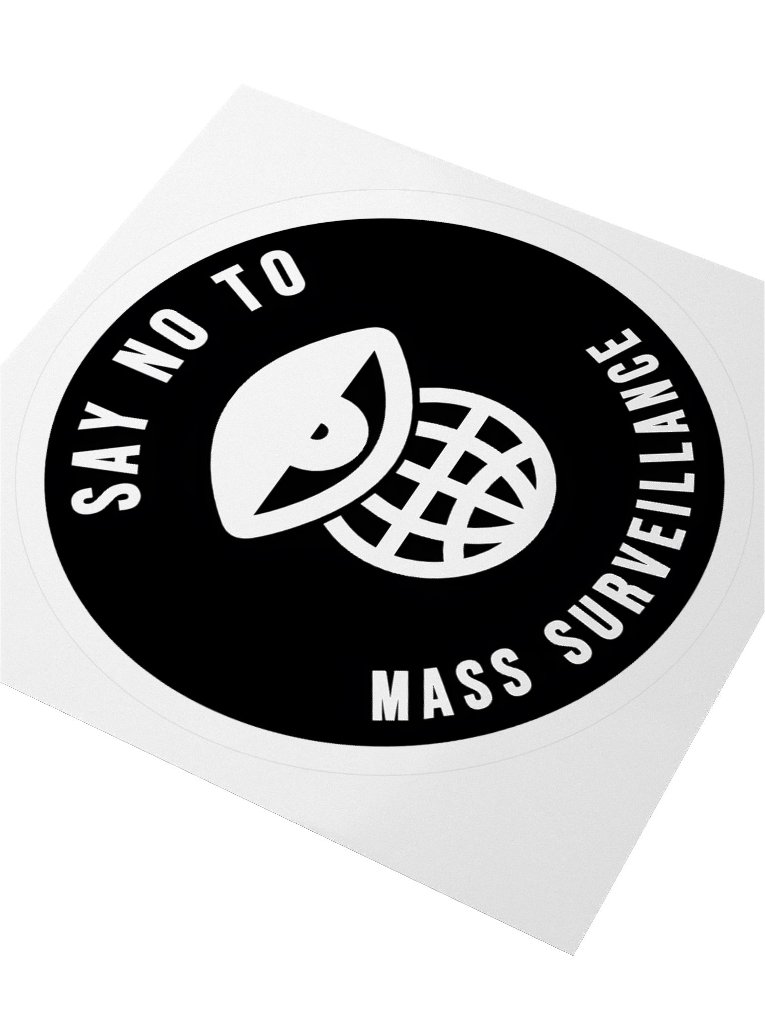 Say No To Mass Surveillance Sticker product image (8)