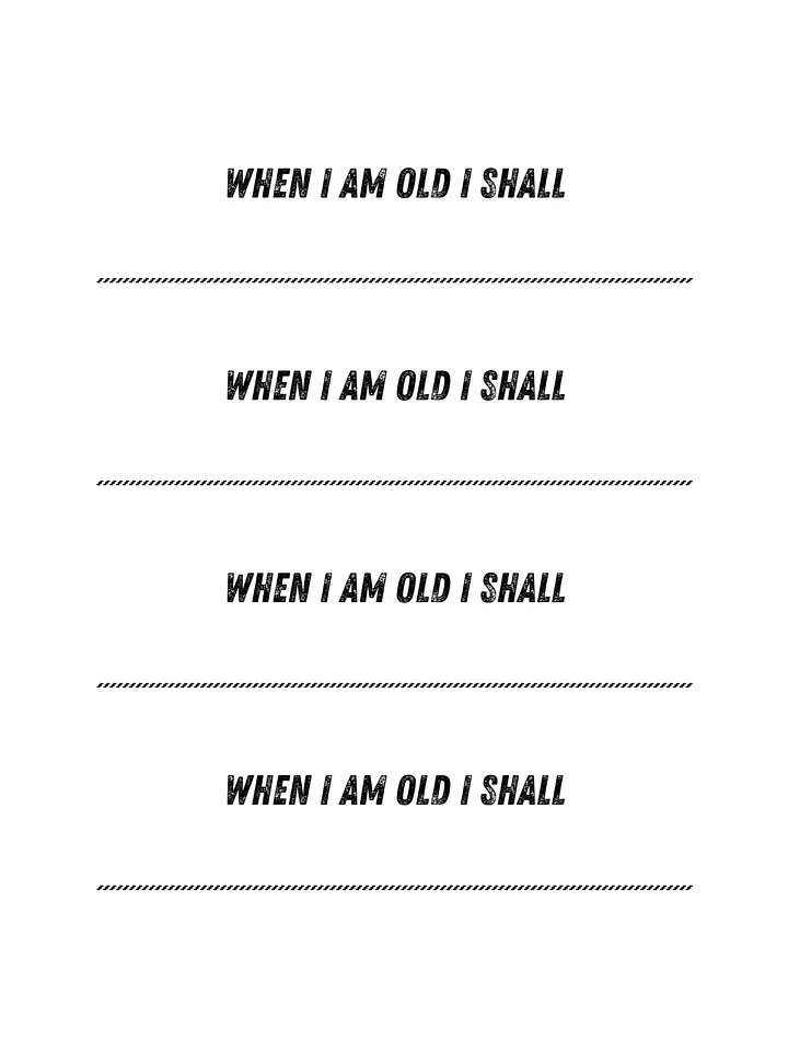 WARNING. Jenny Joseph. A Poem. product image (2)